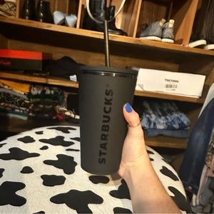 Black Starbucks Tumbler